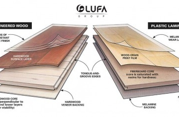 Laminate là gì? cấu tạo laminate?Lufa sẽ cho bạn biết! - LUFA - Nội thất cao cấp (Website chính thức của Công ty cổ phần Nội thất FAMI)