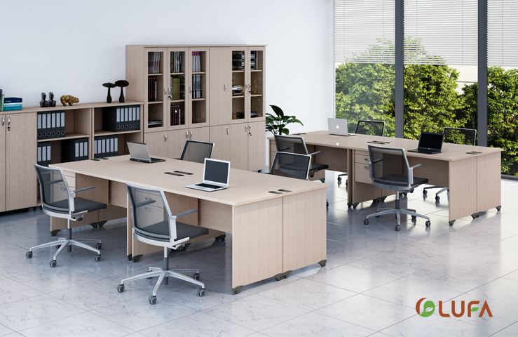 Bàn nhân viên LUFA CHE 1206L/R-01 - LUFA - Nội thất cao cấp (Website chính thức của Công ty cổ phần Nội thất FAMI)