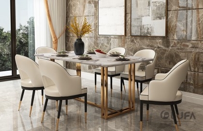 Bộ bàn ăn DCZ003 cao cấp thương hiệu LUFA - LUFA - Nội thất cao cấp (Website chính thức của Công ty cổ phần Nội thất FAMI)