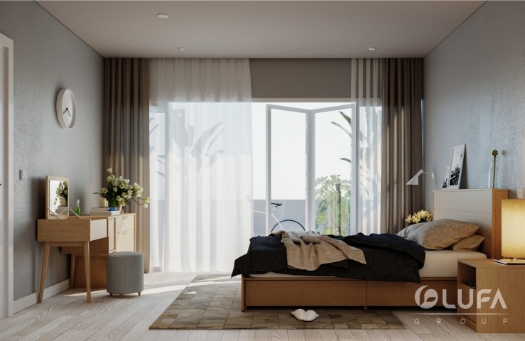 Nội thất phòng ngủ LUFA Bed 01 - LUFA - Nội thất cao cấp (Website chính thức của Công ty cổ phần Nội thất FAMI)
