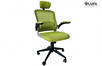 GHẾ LƯỚI CHÂN XOAY C318N - LUFA - Nội thất cao cấp (Website chính thức của Công ty cổ phần Nội thất FAMI)