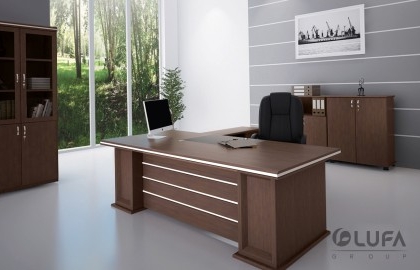 Bộ bàn giám đốc BGD18F2 nội thất LUFA công ty Fami - LUFA - Nội thất cao cấp (Website chính thức của Công ty cổ phần Nội thất FAMI)