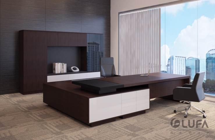 NỘI THẤT PHÒNG GIÁM ĐỐC LUFA E02 - LUFA - Nội thất cao cấp (Website chính thức của Công ty cổ phần Nội thất FAMI)