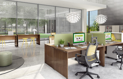 Bàn làm việc nhân viên LUFA S01 - LUFA - Nội thất cao cấp (Website chính thức của Công ty cổ phần Nội thất FAMI)