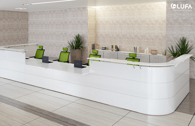 Quầy lễ tân RC09-D7800L - LUFA - Nội thất cao cấp (Website chính thức của Công ty cổ phần Nội thất FAMI)