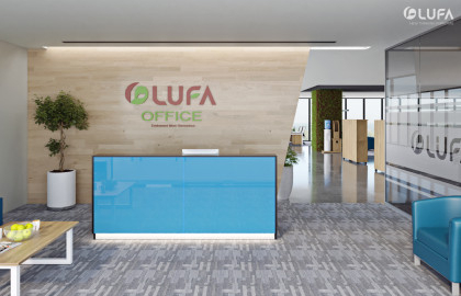 Quầy lễ tân RC07-D2500A - LUFA - Nội thất cao cấp (Website chính thức của Công ty cổ phần Nội thất FAMI)
