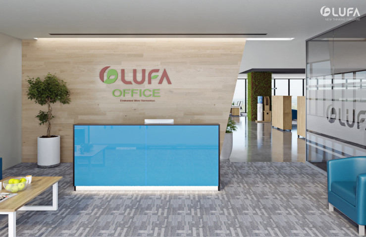 Quầy lễ tân RC07-D2500A - LUFA - Nội thất cao cấp (Website chính thức của Công ty cổ phần Nội thất FAMI)